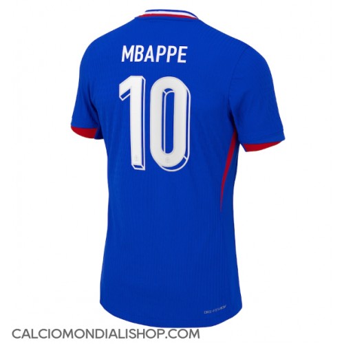 Maglie da calcio Francia Kylian Mbappe #10 Prima Maglia Europei 2024 Manica Corta